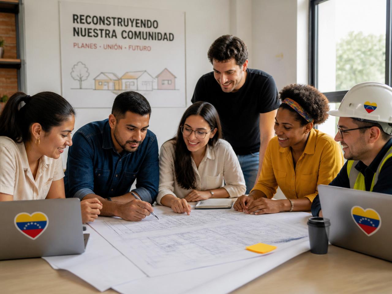 Diaspora professionals collaborating
